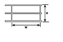 Przejdź do produktu PLASTRUCT 90681 - Barierka 6,7 x 11,0 mm x 90 mm