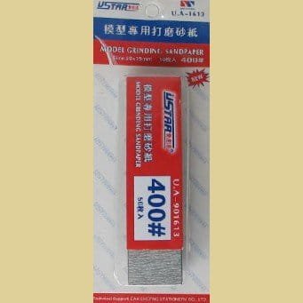 Przejdź do produktu U-STAR UA91613 - Zestaw 50 szt mini papier ścierny #400