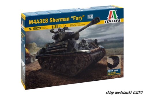 Przejdź do produktu ITALERI 6529 - 1:35 M4A3E8 Sherman Fury