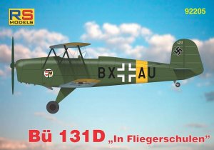 RS MODELS 92205 - 1:72 Bucker Bu-131 D In Fliegerschulen