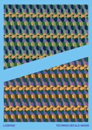 Przejdź do produktu TECHMOD 48030 - 1:48 German WWI Lozenge 2 sheets top+bottom