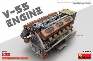MINIART 37025 - 1:35  V-55 Engine for T-55 tanks family