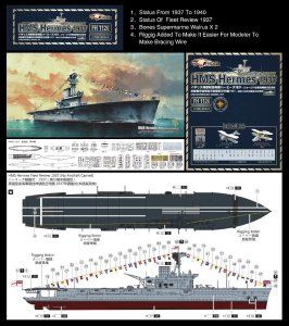 FLYHAWK 1126 - 1:700 HMS Hermes 1937