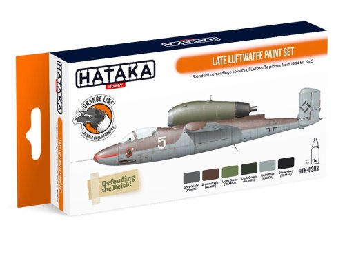 Przejdź do produktu HATAKA CS03 - Zestaw farb Late Luftwaffe
