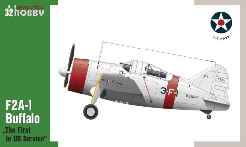 Przejdź do produktu SPECIAL HOBBY 32064 - 1:32 F2A-1 Buffalo - The first in US service