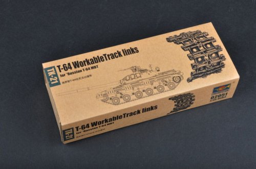 Przejdź do produktu TRUMPETER 02051 - 1:35 T-64 Workable Track links