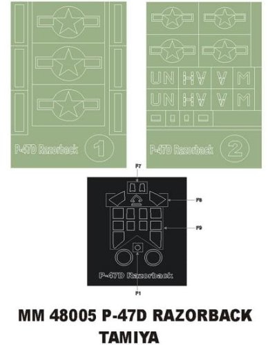 Przejdź do produktu MONTEX MM48005 - 1:48 P-47 D Razorback