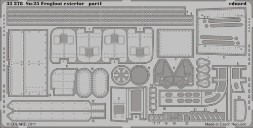 Przejdź do produktu EDUARD 32278 - 1:32 Su-25 Frogfoot exterior