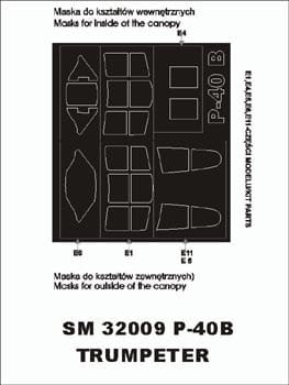 Przejdź do produktu MONTEX SM32009 - 1:32 Curtiss P-40 B