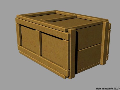 Przejdź do produktu PANZERART 35191 - 1:35 British ration Boxes (wood)