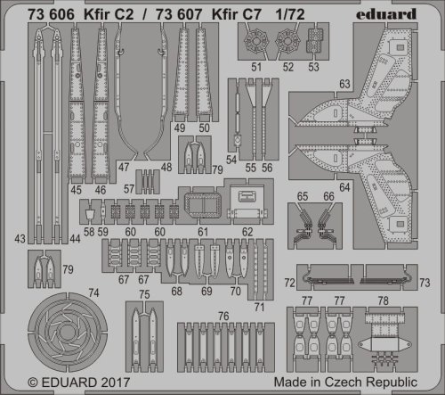 Przejdź do produktu EDUARD 73606 - 1:72 Kfir C2