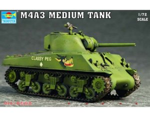TRUMPETER 07224 - 1:72 M4A3 TANK