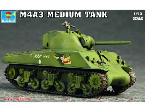 Przejdź do produktu TRUMPETER 07224 - 1:72 M4A3 TANK