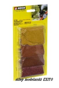 NOCH 07168 - Leaf Foliage Set Autumn - Posypka 4 kolory liści