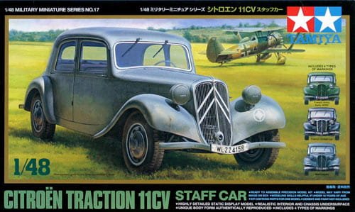 Przejdź do produktu TAMIYA 32517 - 1:48 Citroen  11CV