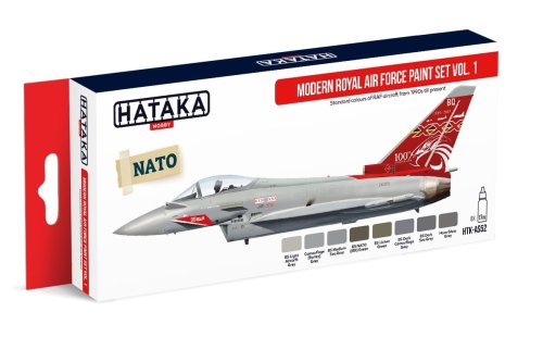 Przejdź do produktu HATAKA AS52 - Zestaw farb Modern Royal Air Force vol. 1