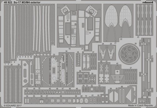 Przejdź do produktu EDUARD 48922 - 1:48 Su-17 M3/M4 exterior