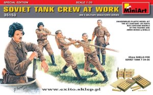 MINIART 35153 - 1:35 Soviet Crew Tank at Work - Special Edition