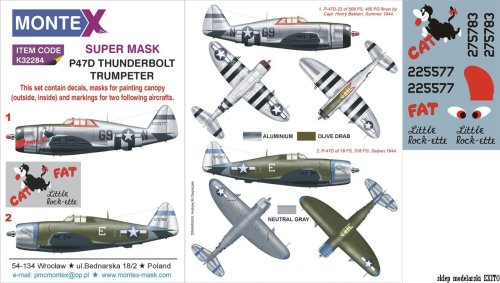 Przejdź do produktu MONTEX K32284 - 1:32 P-47D Razorback