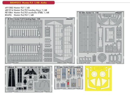 Przejdź do produktu EDUARD BIG49253 - 1:48 Hunter F.5