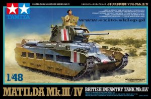 TAMIYA 32572 - 1:48 Matilda Mk.III/IV British Infantry Tank Mk.IIA