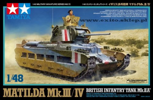 Przejdź do produktu TAMIYA 32572 - 1:48 Matilda Mk.III/IV British Infantry Tank Mk.IIA
