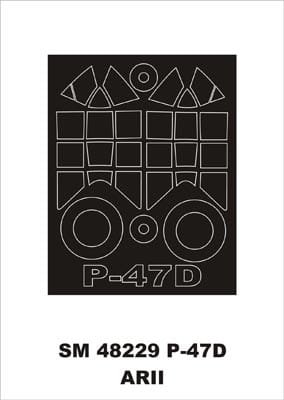 Przejdź do produktu MONTEX SM48229 - 1:48 P-47D Razorback
