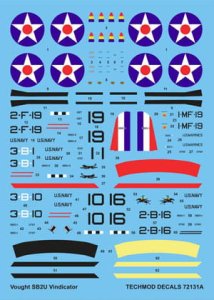 TECHMOD 72131 - 1:72 Vought SB2U Vindicator w/photo parts and masks