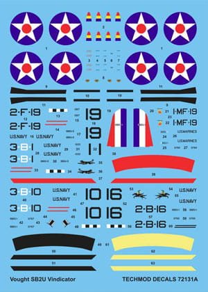 Przejdź do produktu TECHMOD 72131 - 1:72 Vought SB2U Vindicator w/photo parts and masks