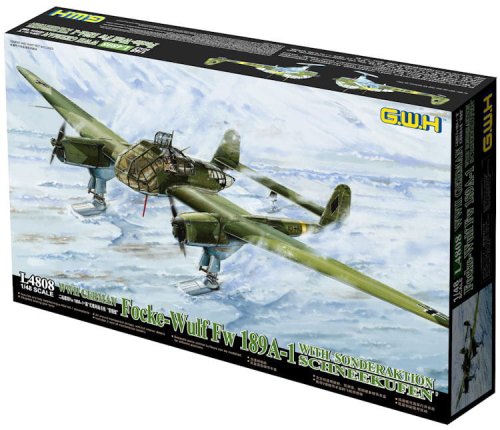 Przejdź do produktu GREAT WALL HOBBY 4808 - 1:48 Focke Wulf Fw-189 A-1 with Sonderaktion Schneekufen