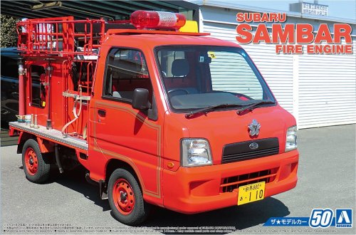 Przejdź do produktu AOSHIMA 05142 - 1:24 Subaru TT2 Sambar The Fire Engine 08