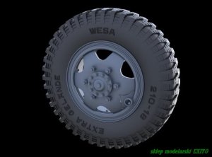 PANZERART 35276 - 1:35 Sd.Kfz 232 road wheels (late pattern)