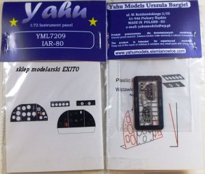 YAHU YML7209 - 1:72  I.A.R.80 (early) tablica przyrządów
