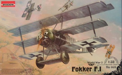 Przejdź do produktu RODEN 605 - 1:32 Fokker F.I