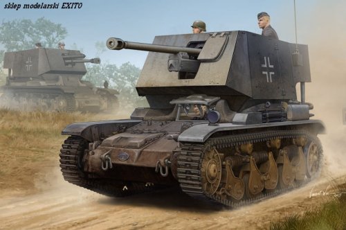 Przejdź do produktu HOBBY BOSS 83808 - 1:35  5 cm Pak(t) Sfl.auf Fgst. Pz.Kpfw.35 R 731(f)