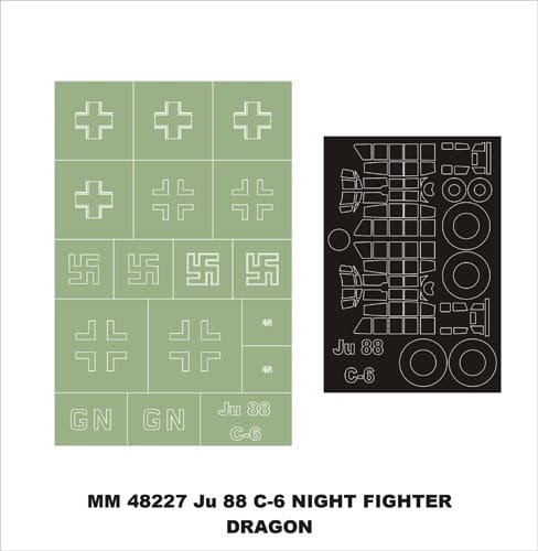 Przejdź do produktu MONTEX MM48227 - 1:48 Junkers Ju-88 C-6 Night Fighter