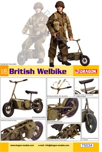 Przejdź do produktu DRAGON 75034 - 1:6 British Welbike