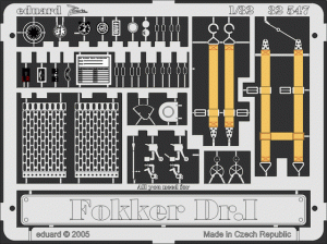 EDUARD 32547 - 1:32 Fokker Dr.I