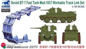 BRONCO AB 3564 - 1:35 Soviet BT-7 Fast Tank Mod.1937 Workable Track Link Set