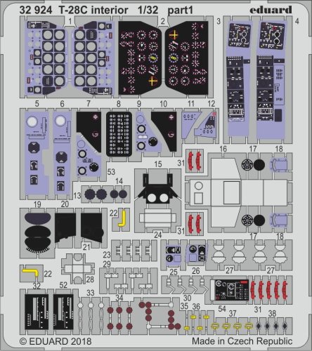 Przejdź do produktu EDUARD 32924 - 1:32 T-28C interior