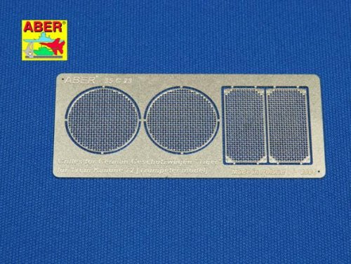 Przejdź do produktu ABER G23  - 1:35 Grilles for German SPG Geschutzwagen Tiger fur 17cm Kanone 72