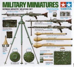 Przejdź do produktu TAMIYA 35111 - 1:35 German Weapons Set