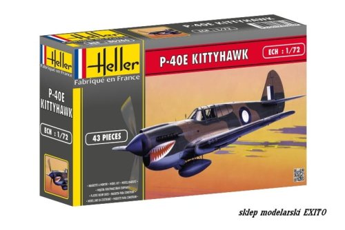 Przejdź do produktu HELLER 80266 - 1:72 P-40E Kittyhawk