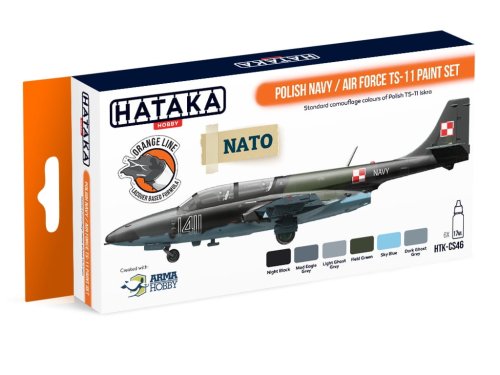 Przejdź do produktu HATAKA CS46 - Zestaw farb Polish Navy / Air Force TS-11