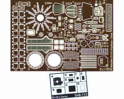 Przejdź do produktu PART S48112 - 1:48 Ki-43 I Oscar