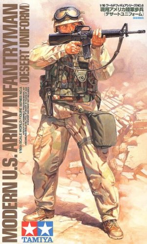 Przejdź do produktu TAMIYA 36308 - 1:16 Modern US Army Infantryman (Desert Uniform)