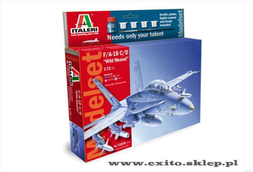 Przejdź do produktu ITALERI 71016 - 1:72 F/A-18 C/D - Wild Weasel