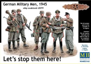 MASTER BOX 35162 - 1:35 Let s stop them here - German Military Men 1945