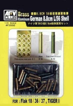 Przejdź do produktu AFV CLUB 35095 - 1:35 German 8.8 cm L/56 Shell