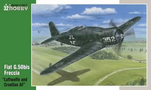 Przejdź do produktu SPECIAL HOBBY 32058 - 1:32 Fiat G.50bis Freccia - Luftwaffe and Croatian AF